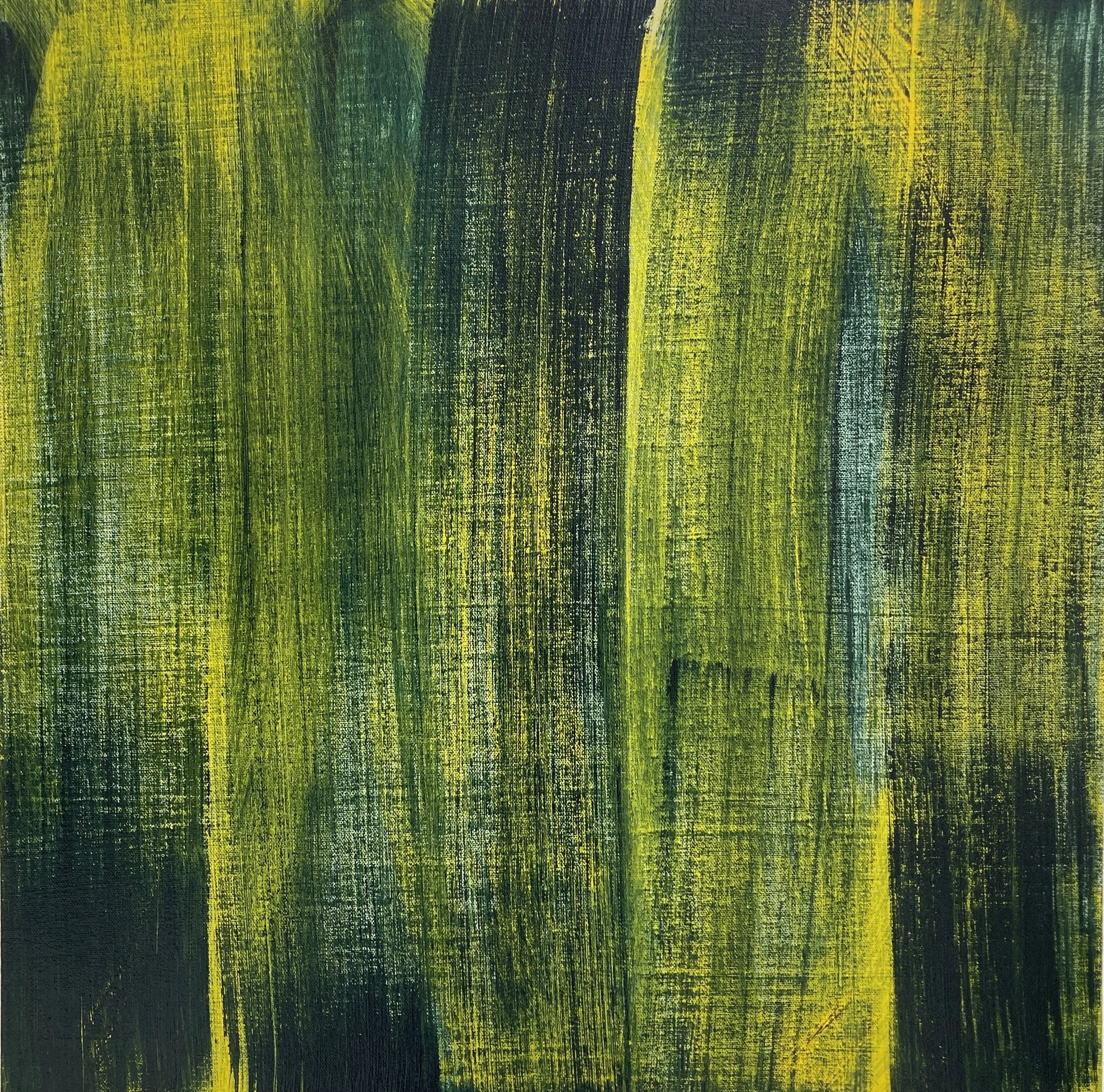  Edin’s Pond, 24in x 24in Acrylic on canvas 