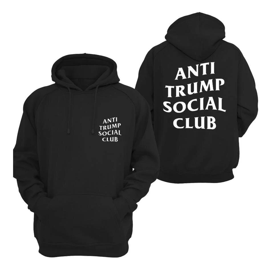 Anti Trump Social Club Hoodie Black - (Limited Edition)