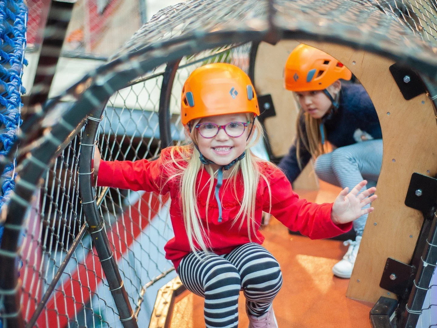 It&rsquo;s a 🎉 Kids Free Day! 🎉 
Climb to new heights in Cloud Buster, camp out in Treehouse Trails, and more when you visit today. 
Admission is FREE for all kids (17 years or younger). 

Kids Free Days are sponsored by Thaddeus Wong and Emily Sac