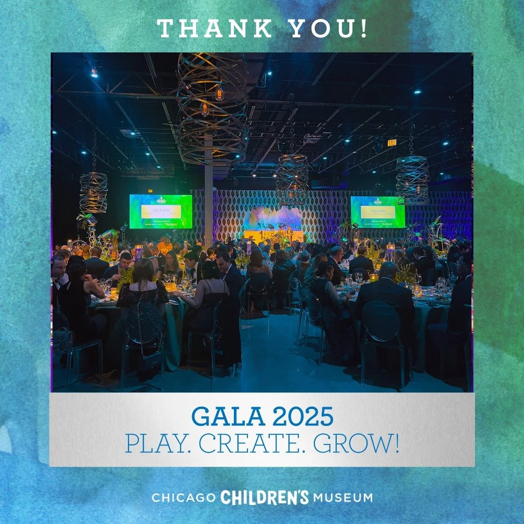 What a fabulous night! Thanks to all who attended our 2025 Gala: Play. Create. Grow! You all came together to celebrate and support the museum by raising over $1.3 million, ensuring our innovative exhibitions and programs continue to foster play, cre