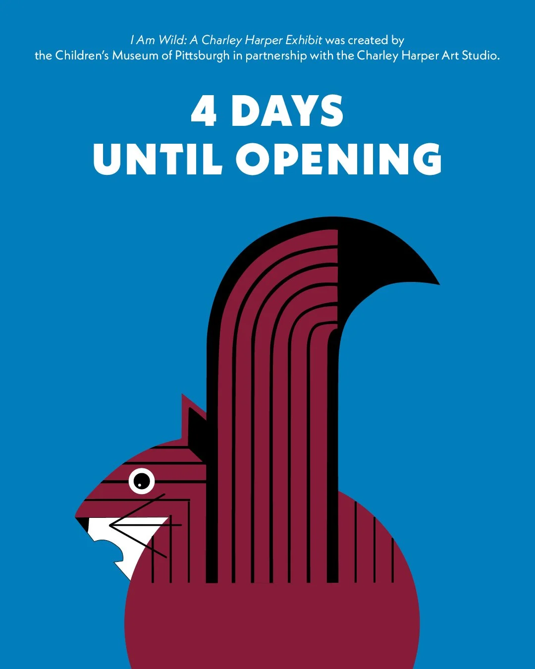 🐿️We can-NUT believe we&rsquo;re just four days away from the opening of I AM WILD: A Charley Harper Exhibit. https://www.ccm.org/i-am-wild
