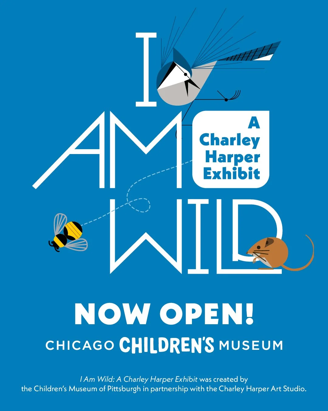 I AM WILD: A Charley Harper Exhibit is open!🎉 

Come play hide-and-seek with different woodland creatures 🦝, create your own natural soundscape with bird calls 🐦, and more. https://www.ccm.org/i-am-wild