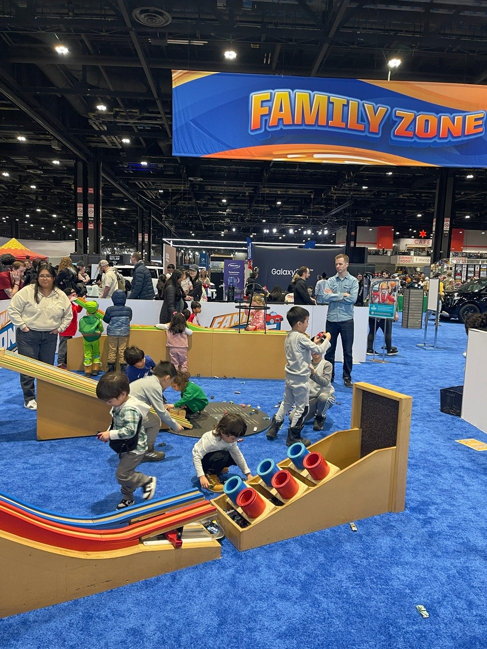 &ldquo;Do these cars have insurance?&rdquo; 🤔 
A very good question from one of the many visitors to our Zoom Room 🏎️ set up in the Family Zone at the Chicago Auto Show 🚗 (don&rsquo;t tell anyone, but these cars might not be insured). 

We are so 