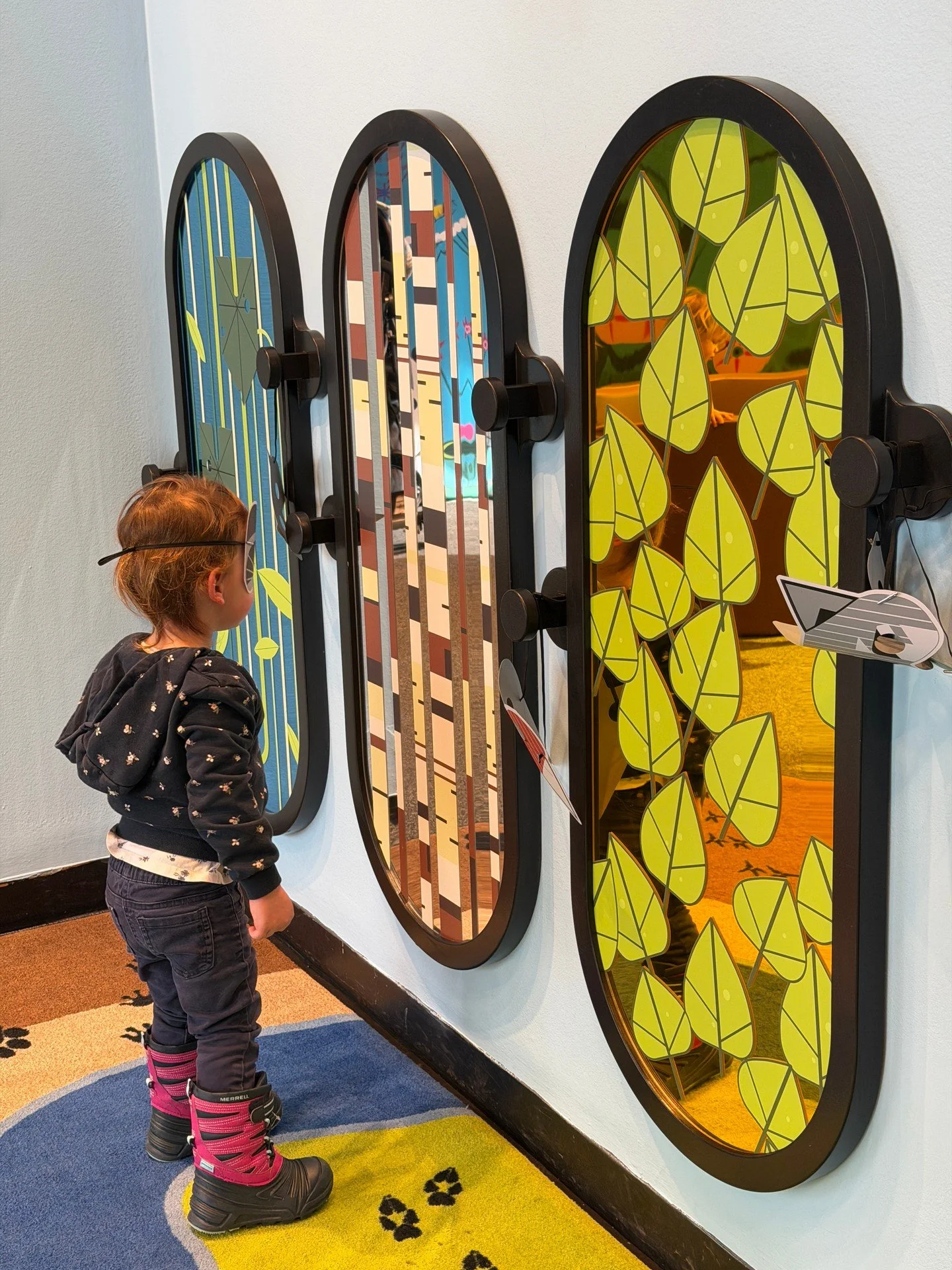 Be the raccoon 🦝 you want to be... Unless you want to be another animal like a fox 🦊 or cat 🐱. You can be those too when you visit and immerse yourself in I AM WILD: A Charley Harper Exhibit. 

Don&rsquo;t forget, kids get free admission on Feb. 2