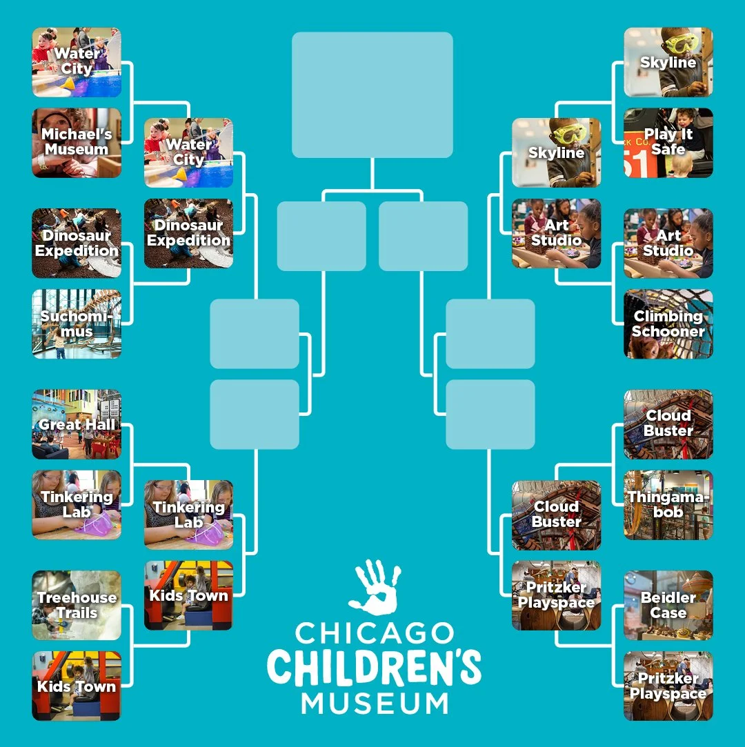 Round 1 ended with a win for Pritzker Playspace which means it&rsquo;s time for the next round of matches. Starting the first match of Round 2, we&rsquo;ve got Water City 🌊 up against Dinosaur Expedition 🪏. Head to our stories to vote and let us kn