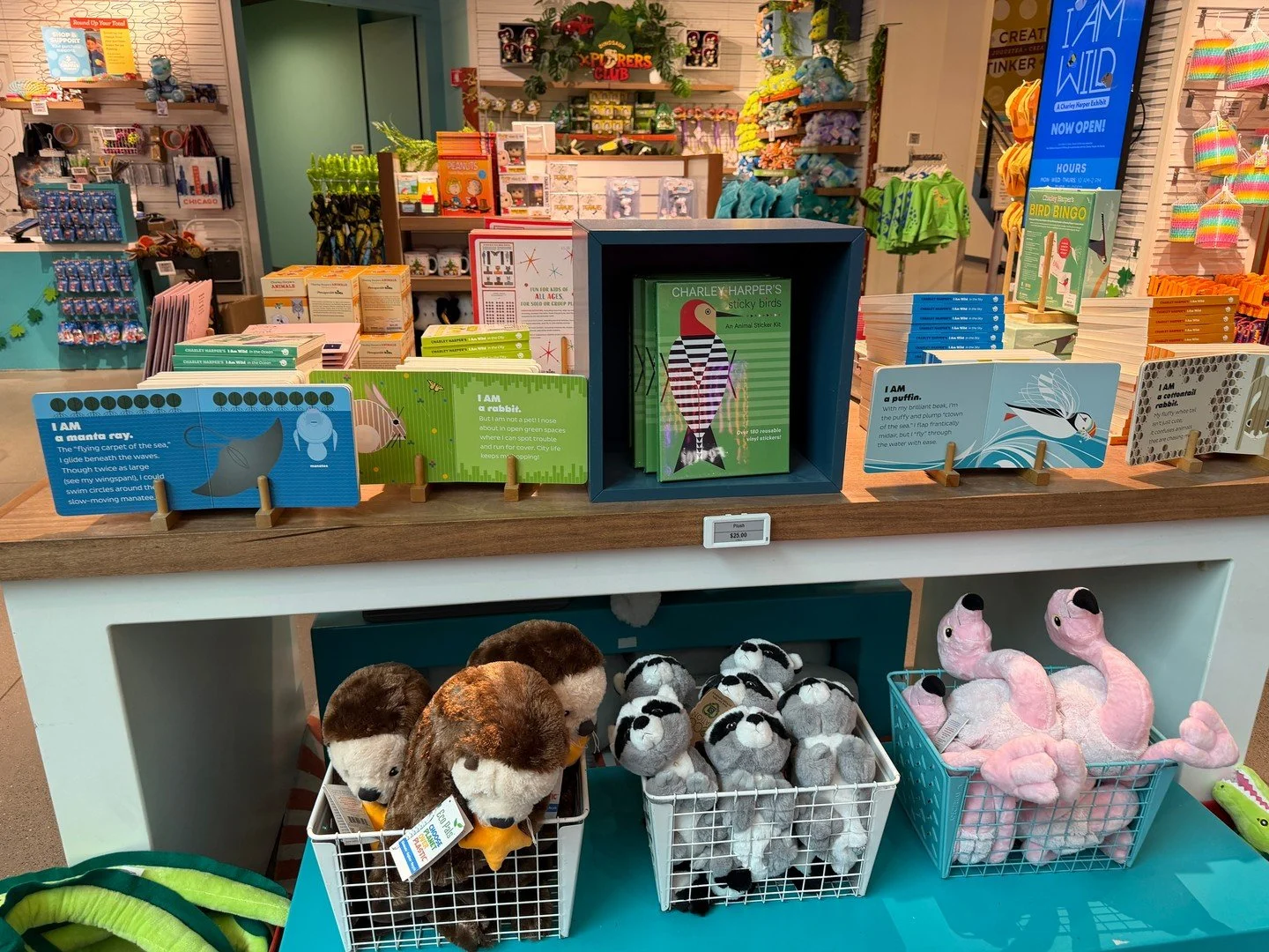 Did you get wild in I AM WILD? 🐦 Swoop on down to the gift shop before you leave so you can take home a piece of Charley Harper&rsquo;s work through books, activity sets, and more.