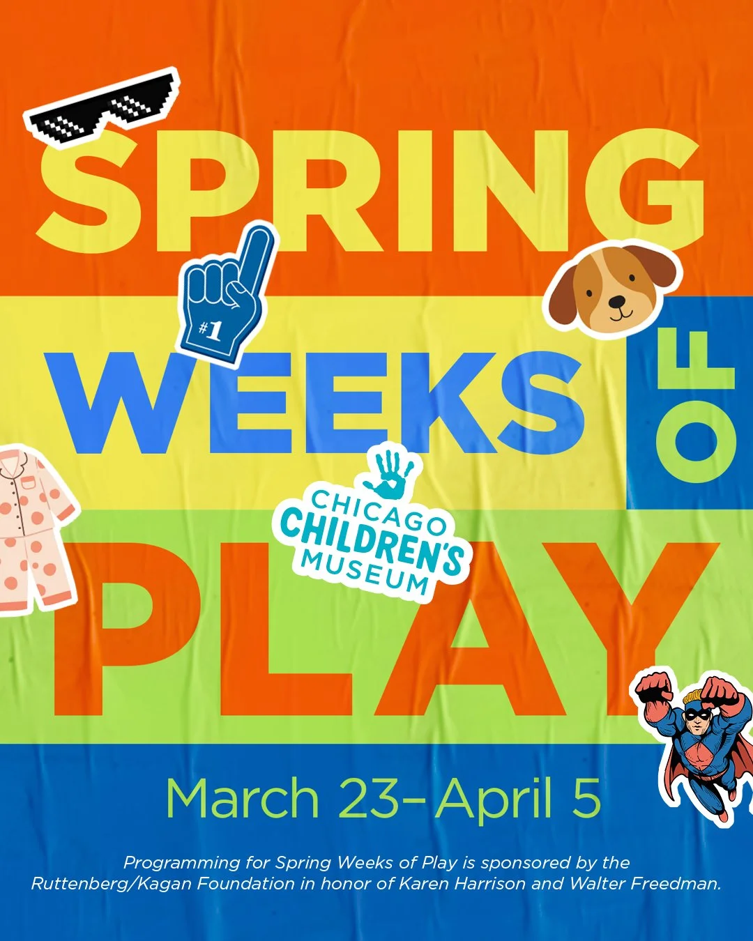 Roll out of bed and into the museum for pajama days! Tomorrow through April 5, come to the museum in your pajamas, get cozy, and make your own plushie to take home before Spring Weeks of Play wraps up on April 5. https://www.ccm.org/spring-weeks-of-p