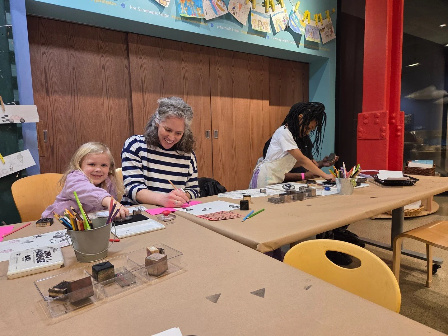 We&rsquo;ve got the stamps and ink pads, you bring the creativity! Join us in the Art Studio 🎨 to create unique artwork using a variety of stamps. Stamping Studio runs now through May 11. http://ccm.org/art-studio