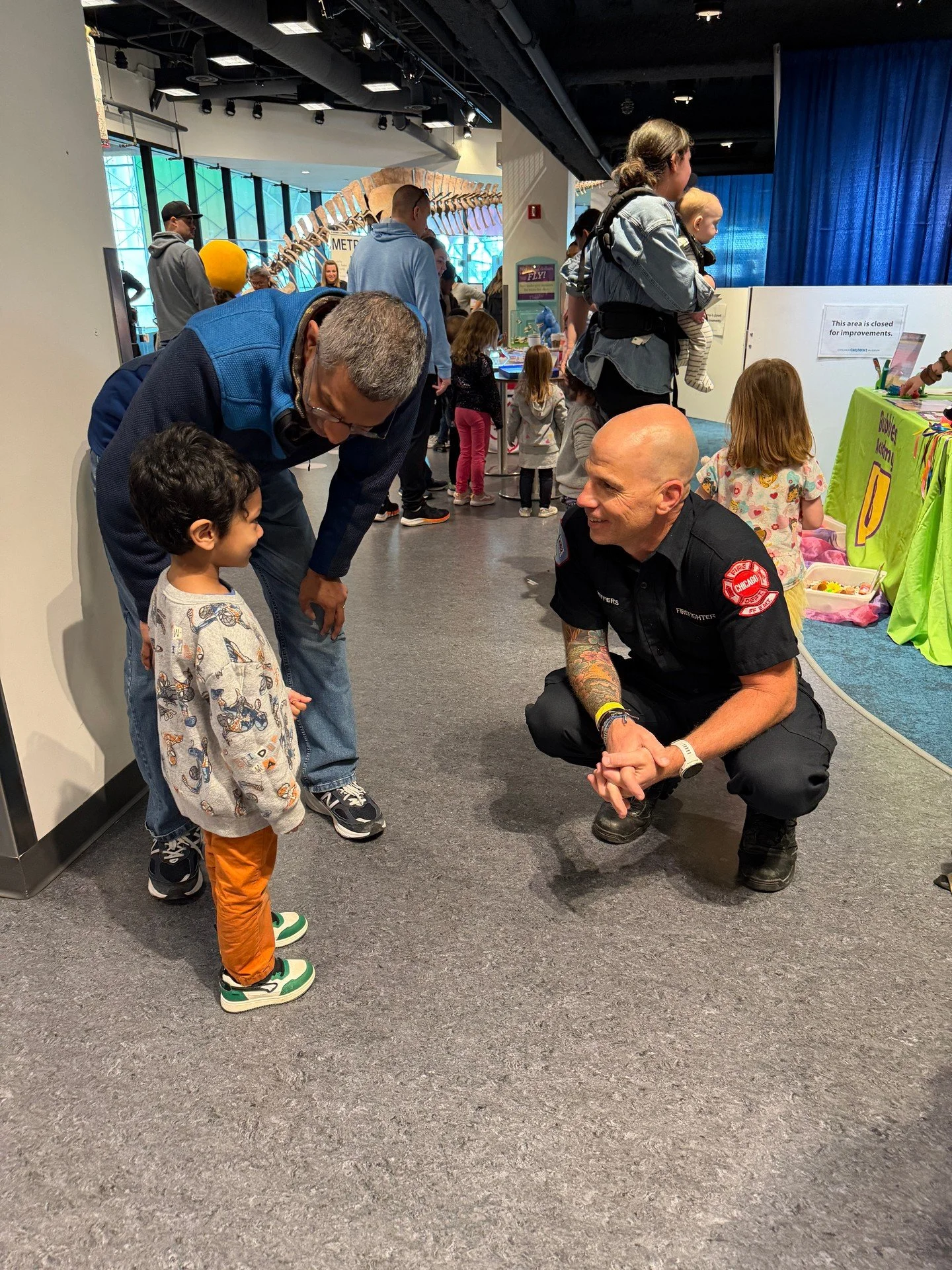 Thank you to everyone who joined us for A Day of Yes! &mdash; and for saying a joyful yes to play, learning, and possibility. 

Guests got to meet a real firefighter from @engine55truck44, a park ranger from the @pullmannps, and a @chicagocta bus dri