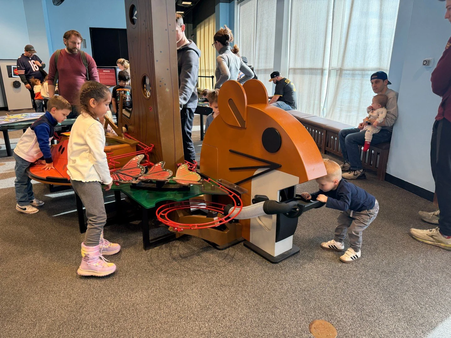 Scurry into the museum before I AM WILD closes on May 10. Come explore the flora and fauna of six different habitats, including the Desert, Ocean, Rainforest, Sky, Woods, and City. https://www.ccm.org/i-am-wild
