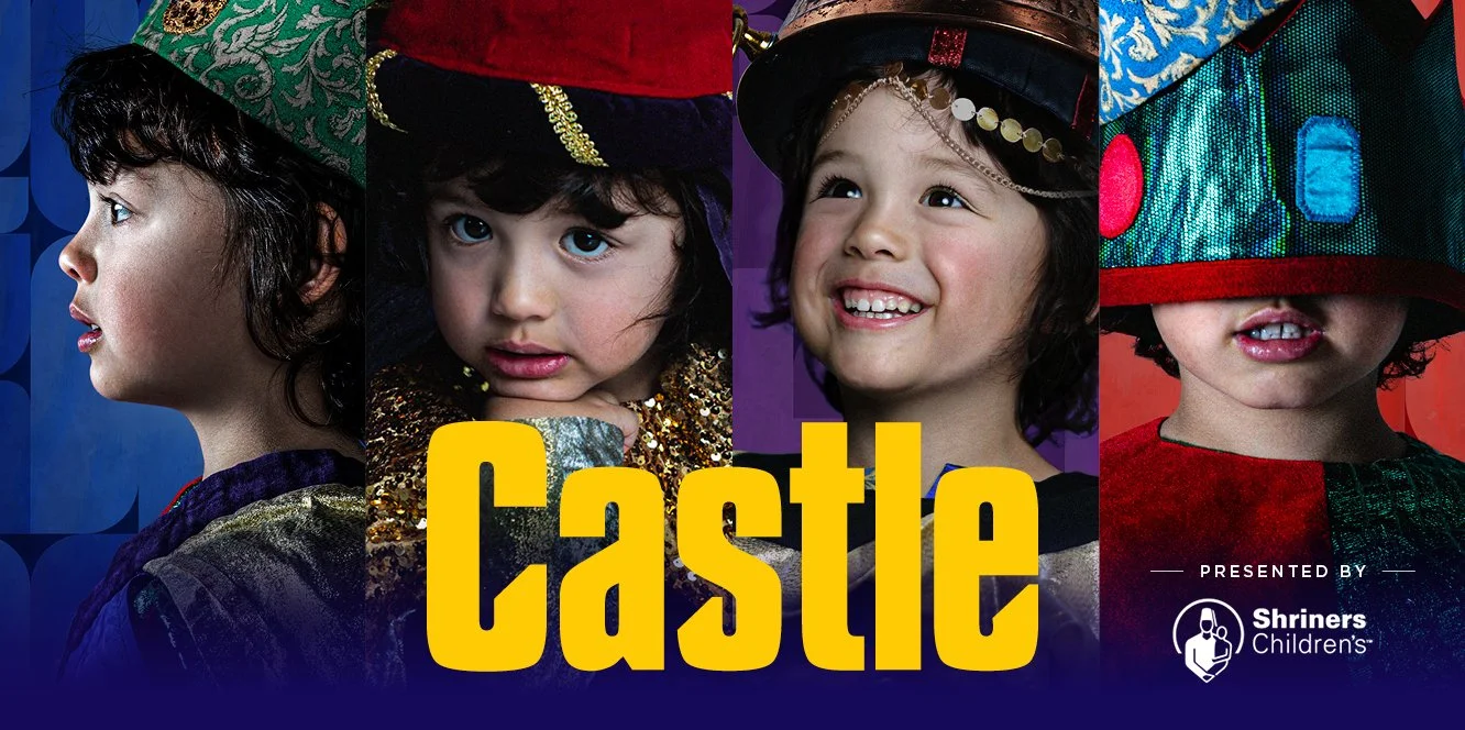 Castle Main Header with Child Dressing Up