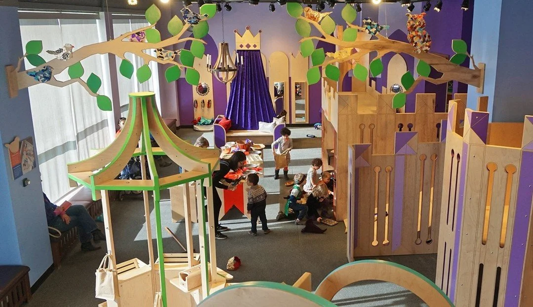 The gates to Castle have been opened! 🏰🎉
Come sit on the throne, mix spells in the wizard's room, shop in the market, and more in our new exhibit, Castle. https://www.ccm.org/castle
