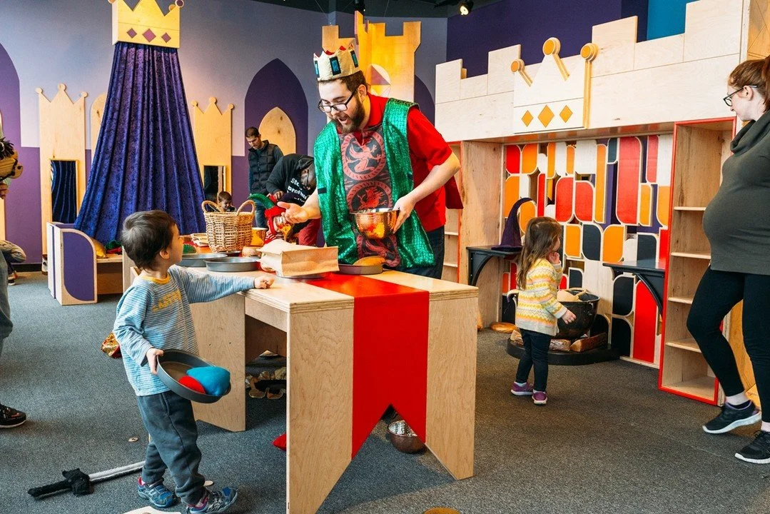 It's the first Tuesday of summer hours which means we're open today! 
Now through Labor Day we are open every day from 10 am - 5 pm. Come play the day away with us. Enjoy our new exhibit, Castle, plus enjoy $10 off tickets tomorrow, May 27. https://l
