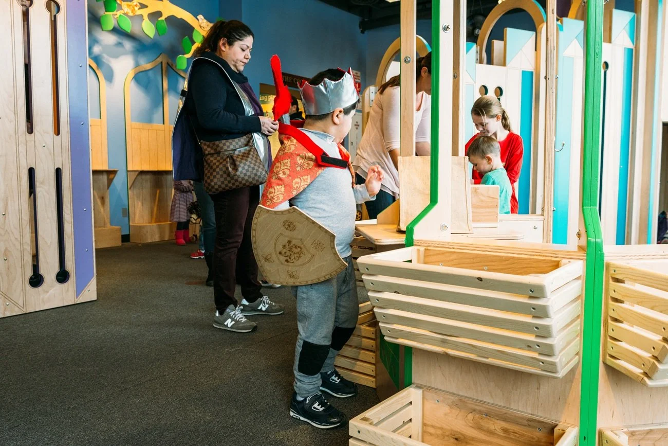 Even knights need a break to run errands outside of defending the kingdom. 

Visit the market or pick up your sword⚔️ and shield🛡️ when you visit Castle, presented by @shrinerschicago.  https://www.ccm.org/castle