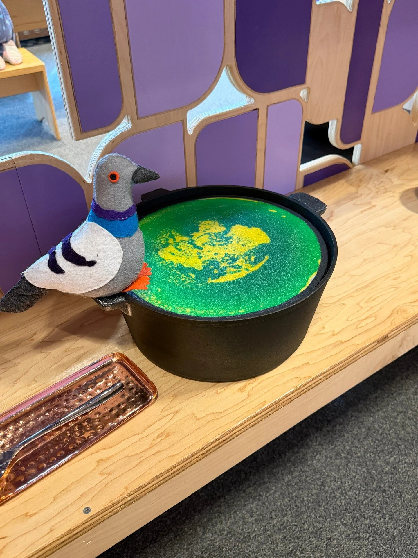 It seems Earl is brewing up something ✨magical✨. What kind of potion do you think he's making? 

Brew a potion of your own creation during your next visit. Not interested in potion making? Prepare a fall-themed feast, fight a dragon, and more when yo