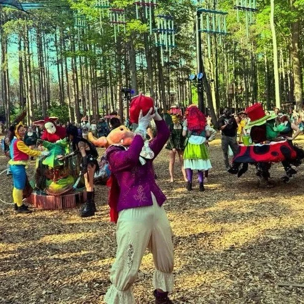 The whimsy doesn't have to end when Halloween does. Join us for a fairytale adventure with the Whimsical Wanderers from Rabbitfoot Puppetry during our Kids Free Day on Nov. 1. https://www.ccm.org/kids-free-days

This roaming tea party features a lady