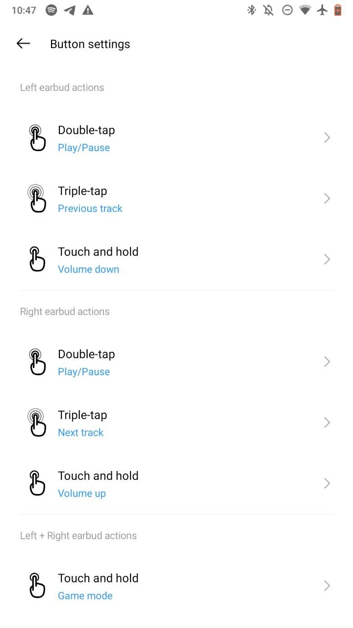 How to change controls on the Realme Buds Air 3 Neo