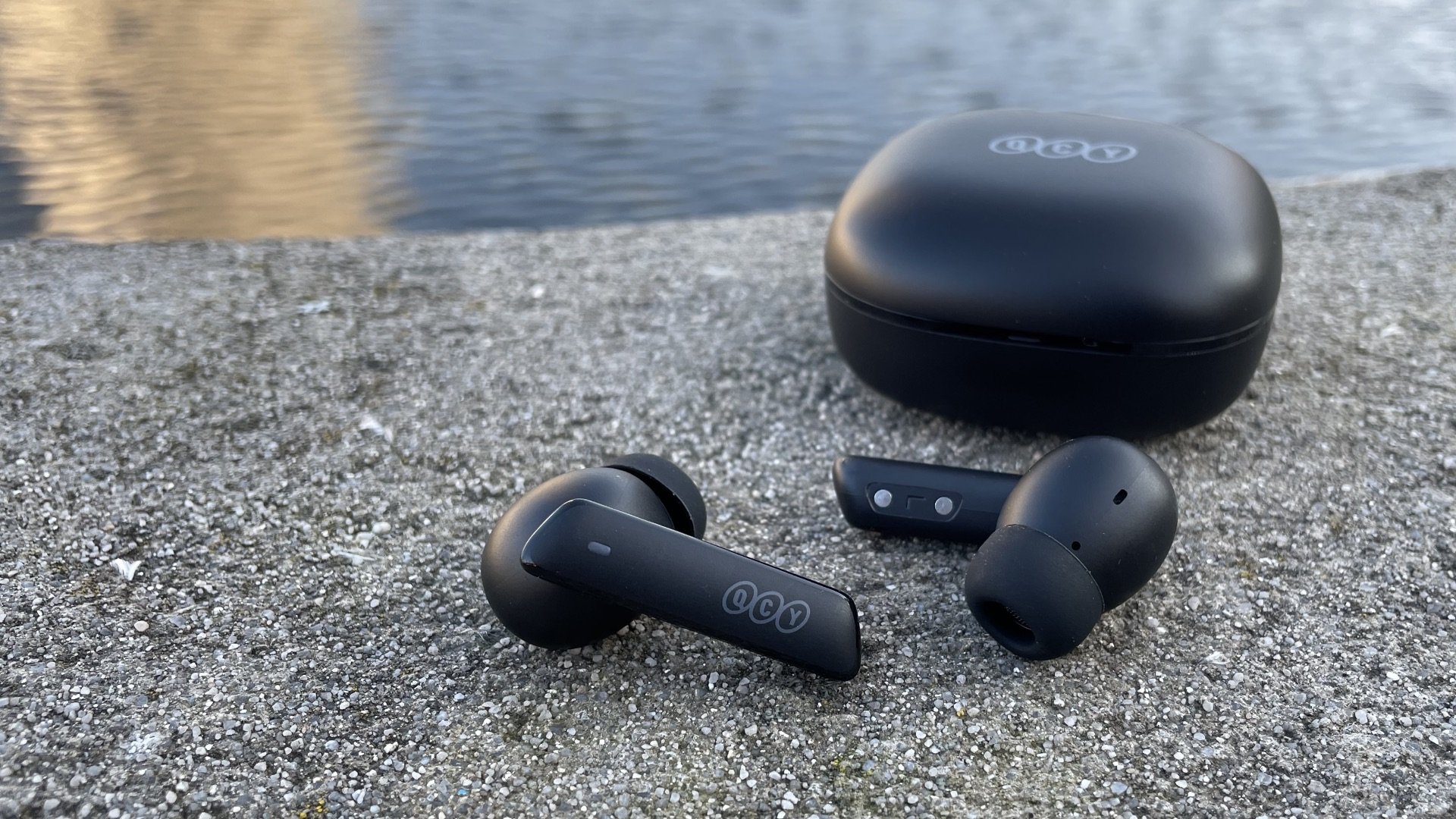 QCY T13 ANC True Wireless Earbuds - Black : QCY 
