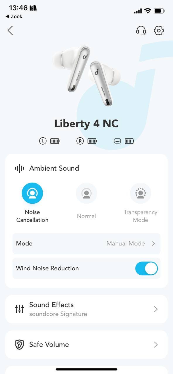 LIBERTY 4 NC WITH ENHANCED ADAPTIVE ACTIVE NOISE CANCELLING SYSTEM NOW  AVAILABLE ON  AND SOUNDCORE.COM