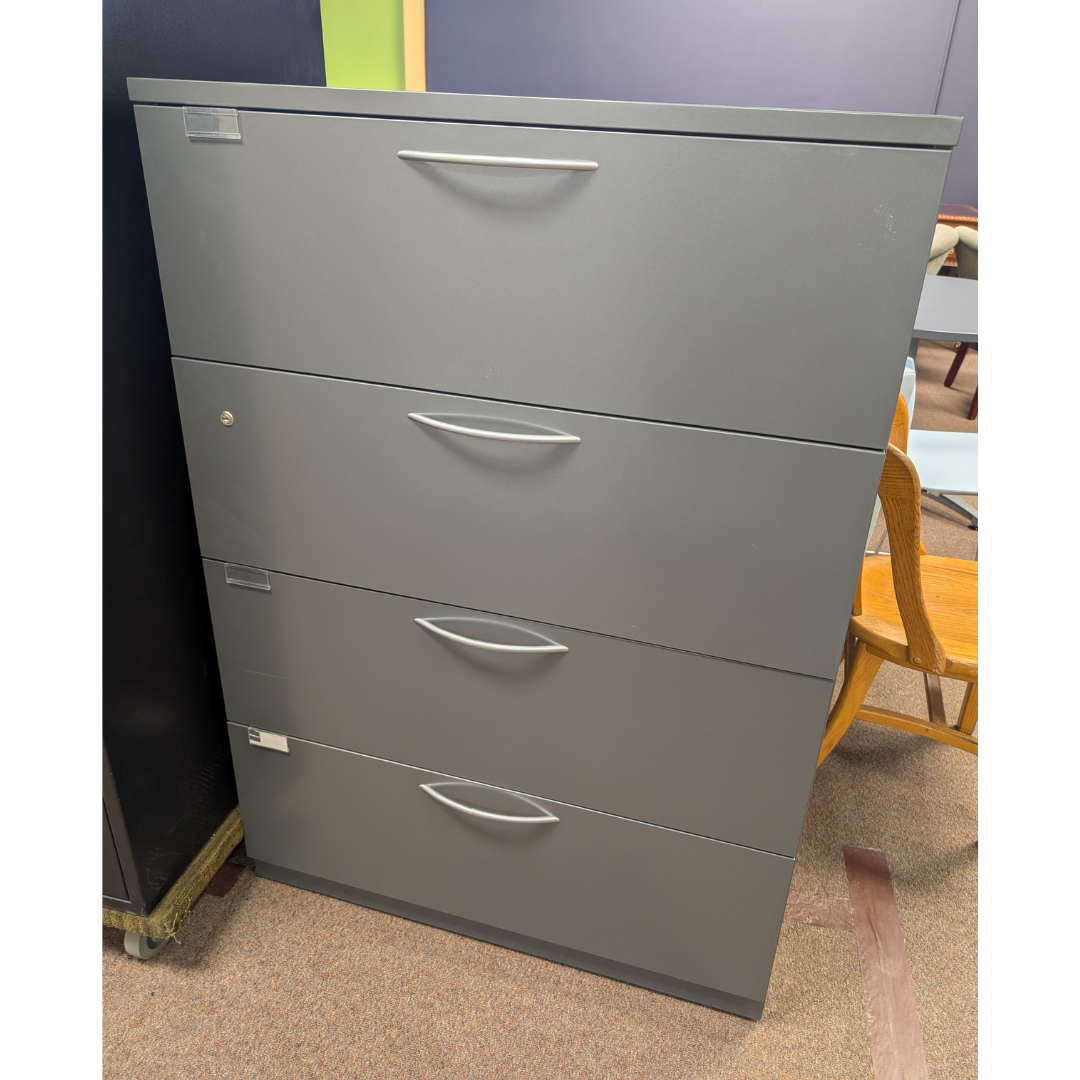 STEELCASE | 4 Drawer Lateral File Cabinet