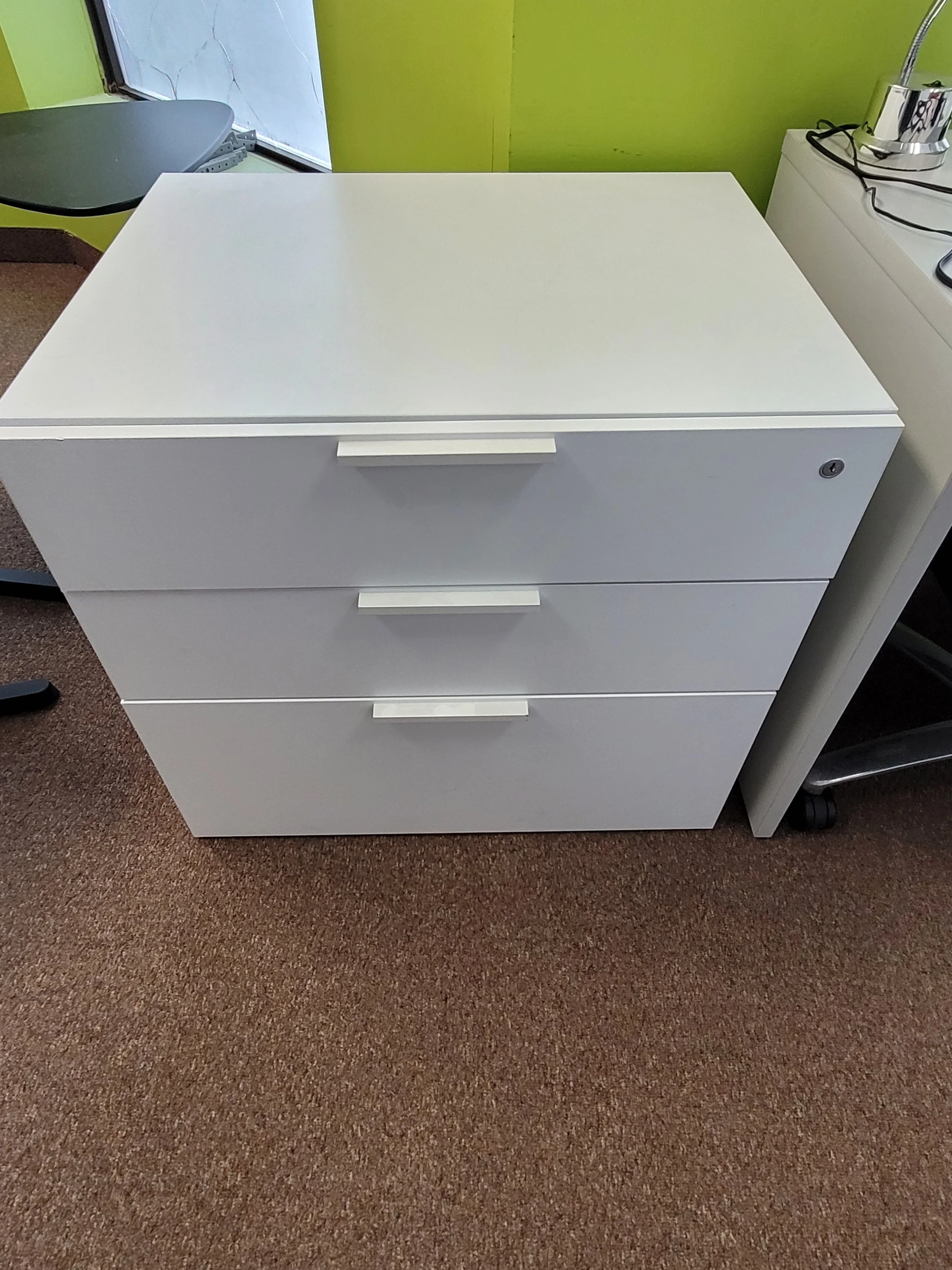 Contemporary 3-Drawer Filing Cabinet
