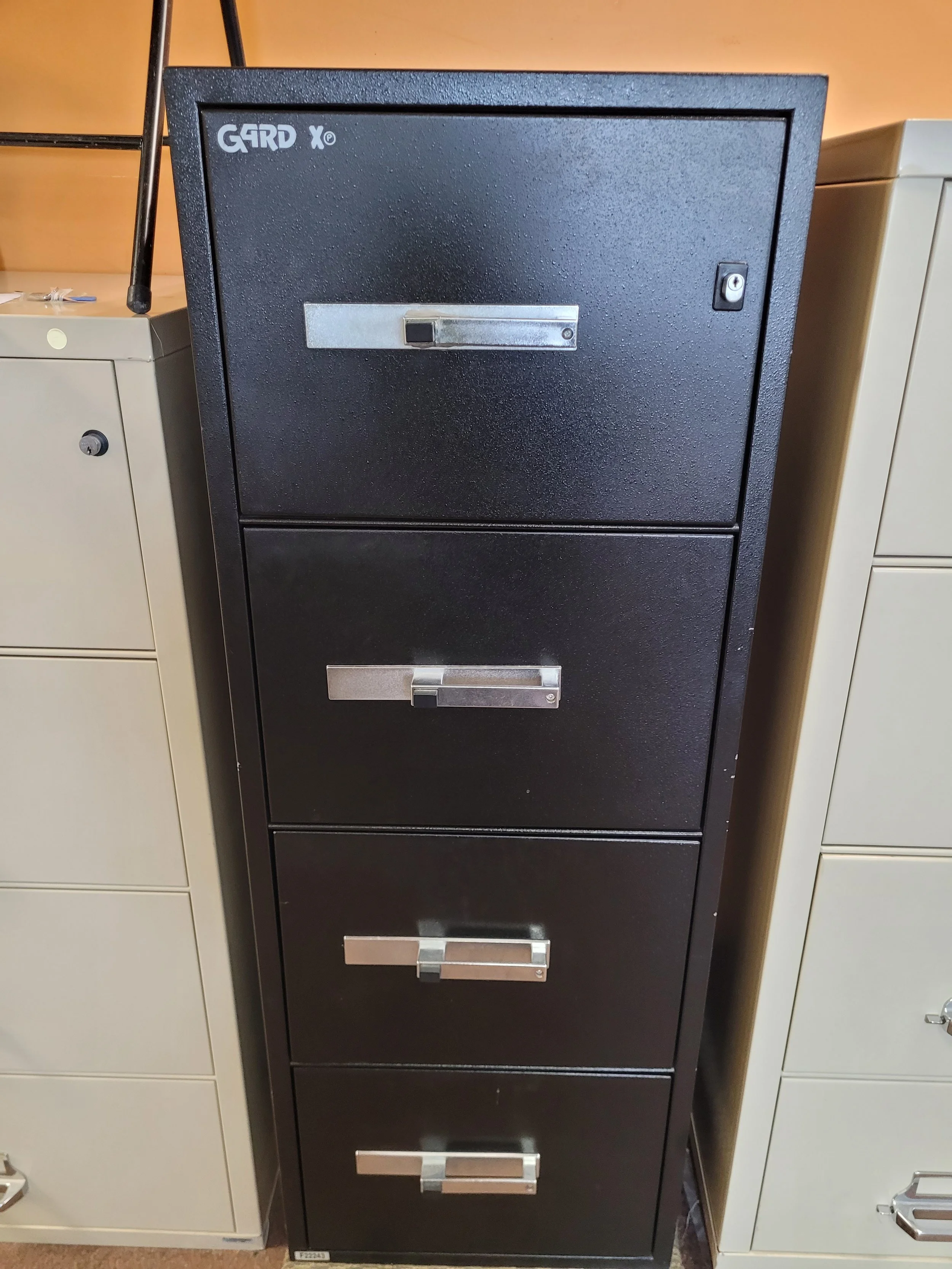 GARDEX | FIRE PROOF | Premium 4-Drawer Locking File Cabinet