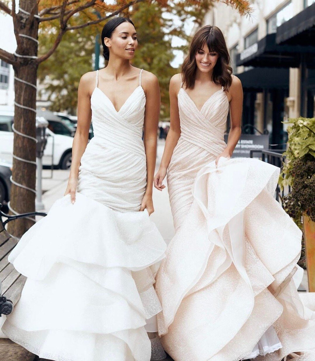 Make a statement in the captivating #CatalinaGown from Lazaro's collection. 
Which is your favorite - ivory or blush?

Catalina gown is featured in our bridal Salon. Call us today!

#luxurybride#wedding2023#bride2023#nybfw#dreamwedding#weddinginspira