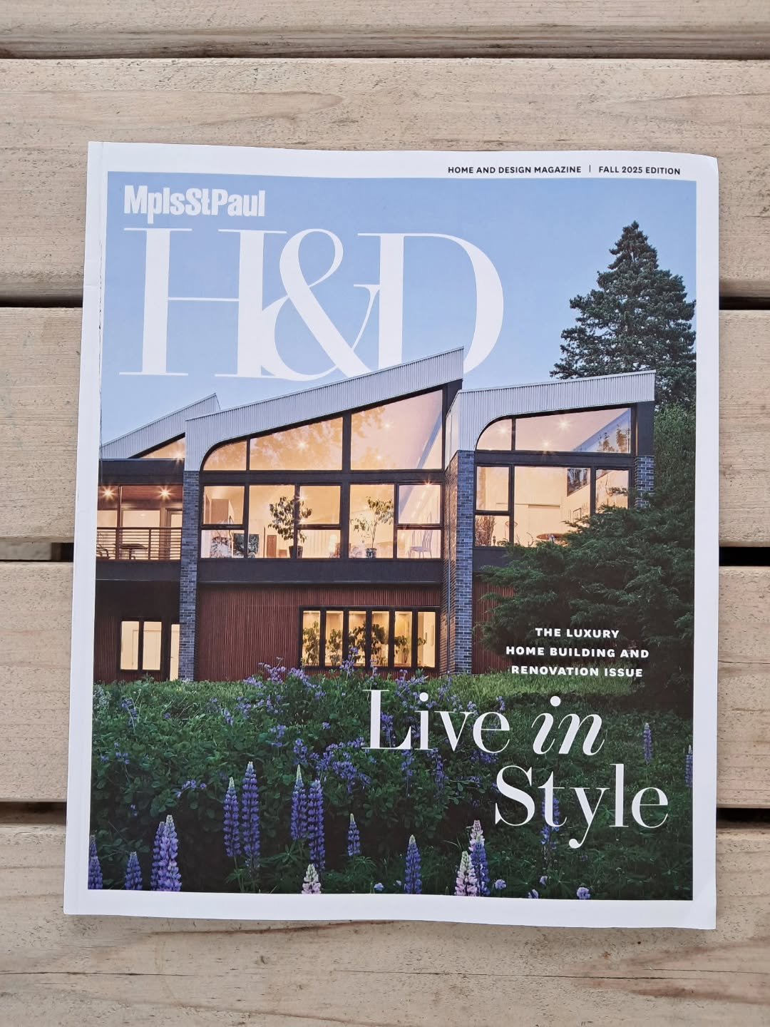 We made the cover of H&amp;D magazine this month!