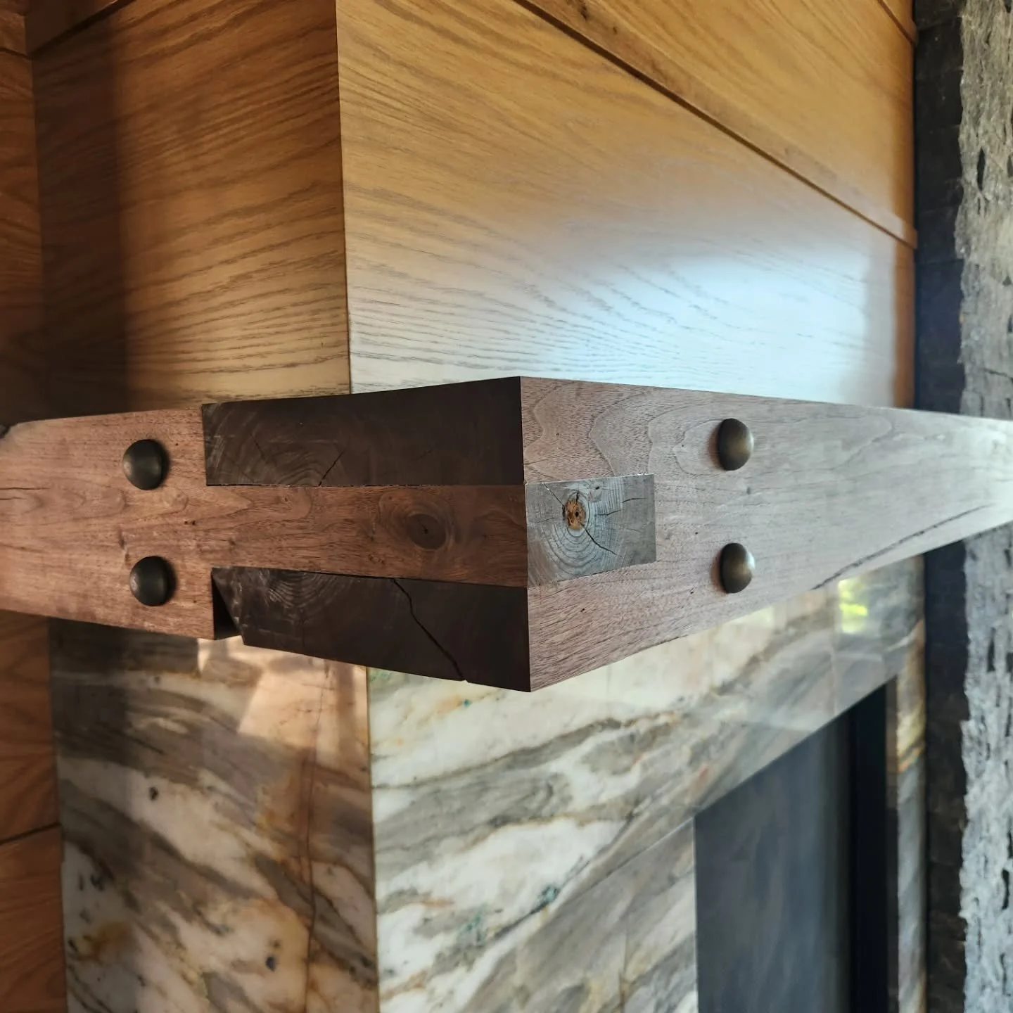 A few favorite details from the Northern MN project. Rusted cor-ten barrell vault, green concrete sink, slate siding, Frank Lloyd Wright inspired railings, all the attention to every detail. Can't wait to share proper photos.