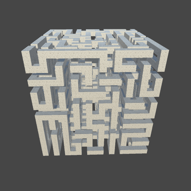 Recursive 3D Maze Generator — Clair Hayden