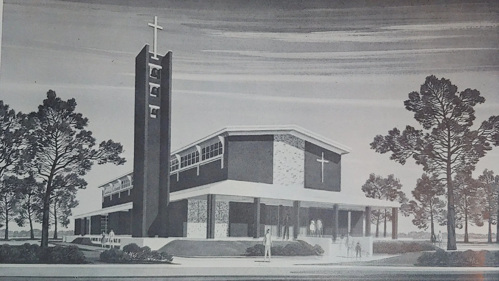 Architect’s Render of New St. Bridget Church