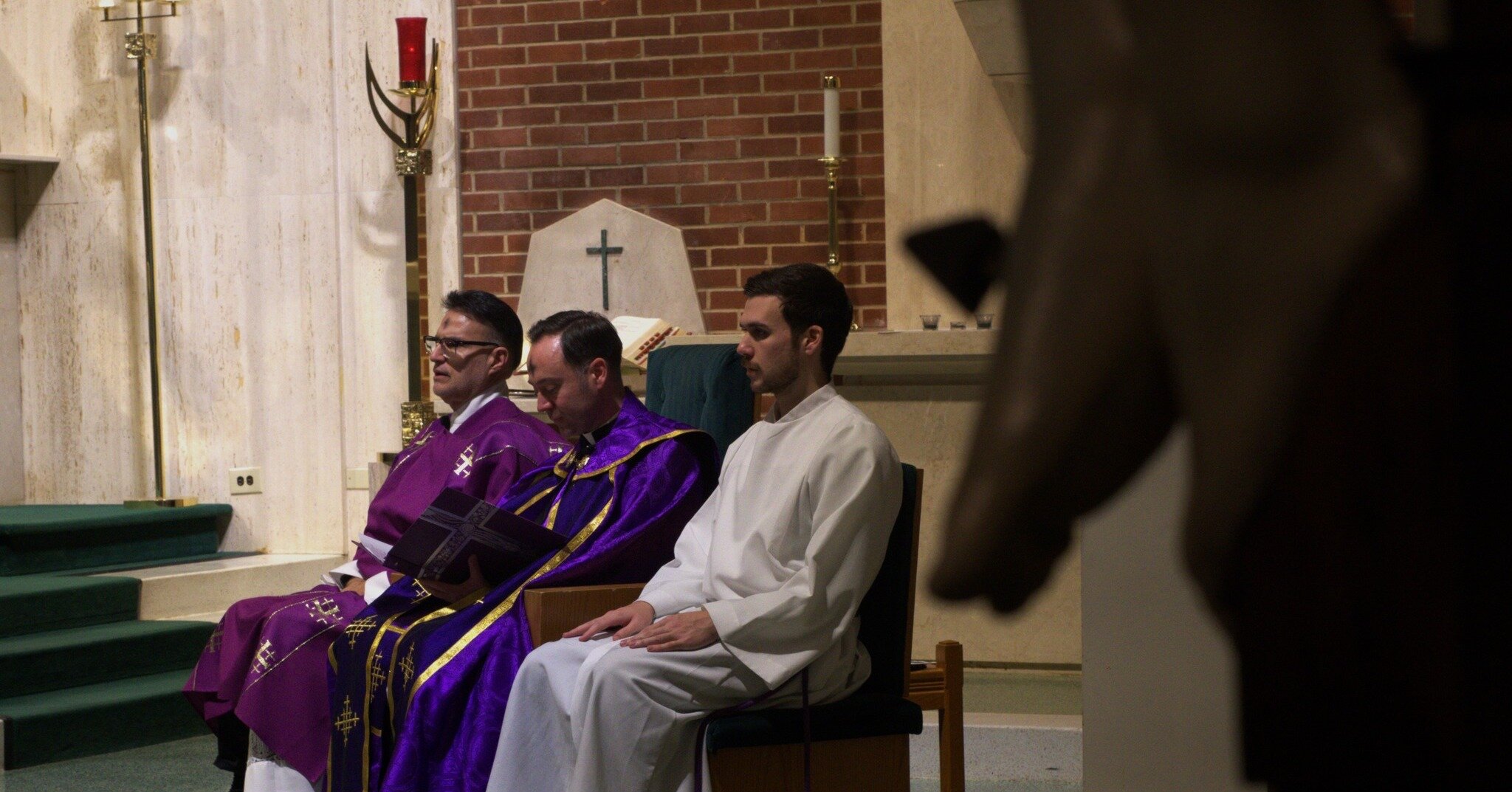 Some pictures taken by one of our students at tonight's Ash Wednesday Prayer Service. It was a beautiful start to Lent! ✝️

#rowancatholic #rowanuniversity #catholicampusministry #stbridgetuniversityparish #newman #allarewelcome #springsemester  #wed