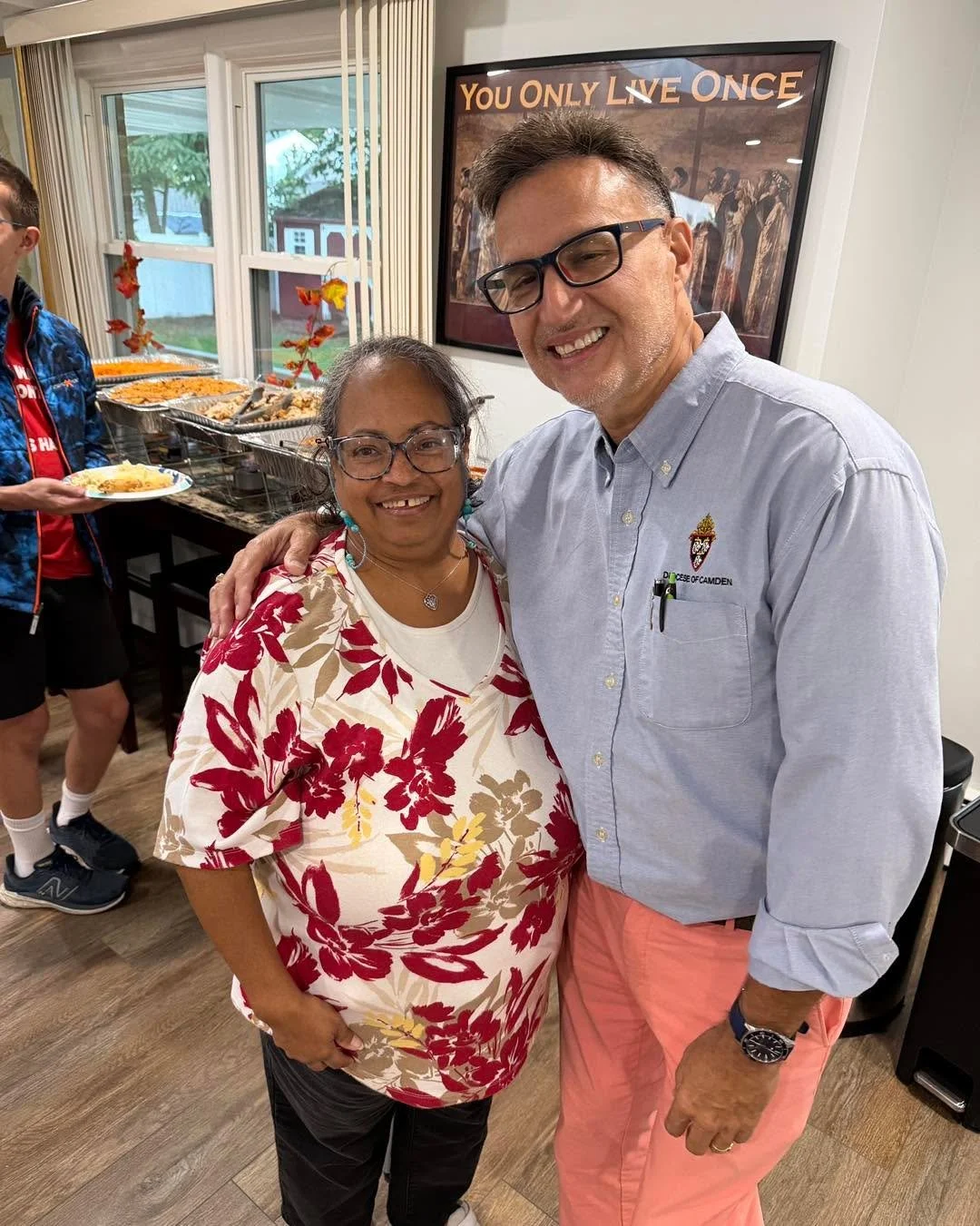 A BIG THANK YOU to two ministries from St. Bridget Church who recently hosted dinners; the Hispanic Community and the Knights of Columbus!

Last night we had a delicious meal of Spanish rice, chicken, salads and more at our Newman Night! On Saturday 