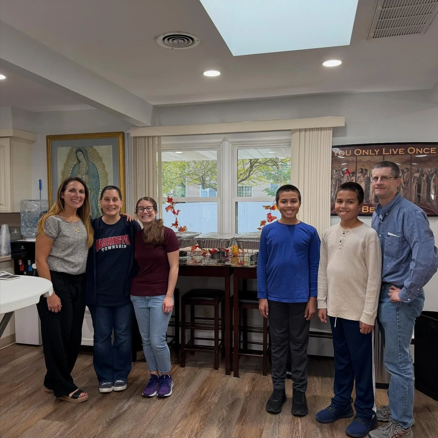 It was a wonderful Newman Night with Our Eucharistic Lord, delicious food, and praise &amp; worship song!

Thank you to two Rowan Alumni, Lisa &amp; Bryan, for their donation of our dinner. Their daughter, Lisa, is now 2nd generation Newman House mem