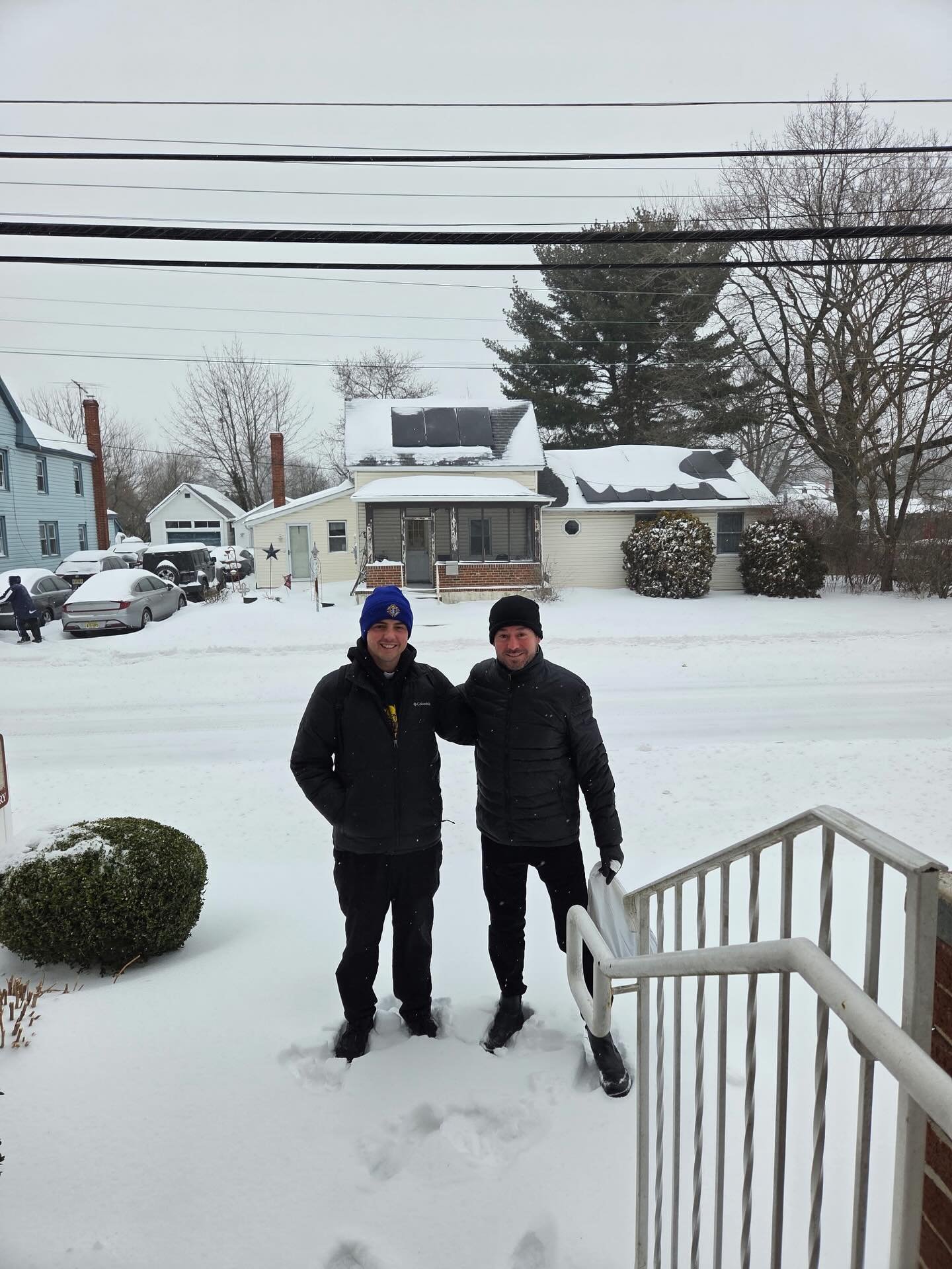 Your parish priests made the expedition to our wonderful neighbors&rsquo; chapel for private Mass today and remembered all of you in prayer! The Franciscan Sisters provided a wonderful pranzo of ravioli to celebrate afterwards. God is Good! Stay warm