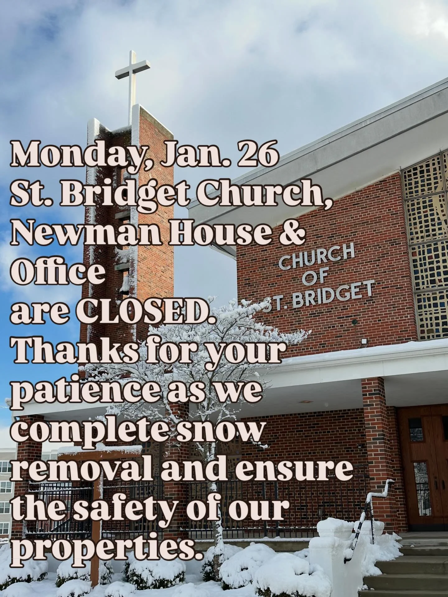 #stbridgetuniversityparish #rowancatholic #rowanuniversity