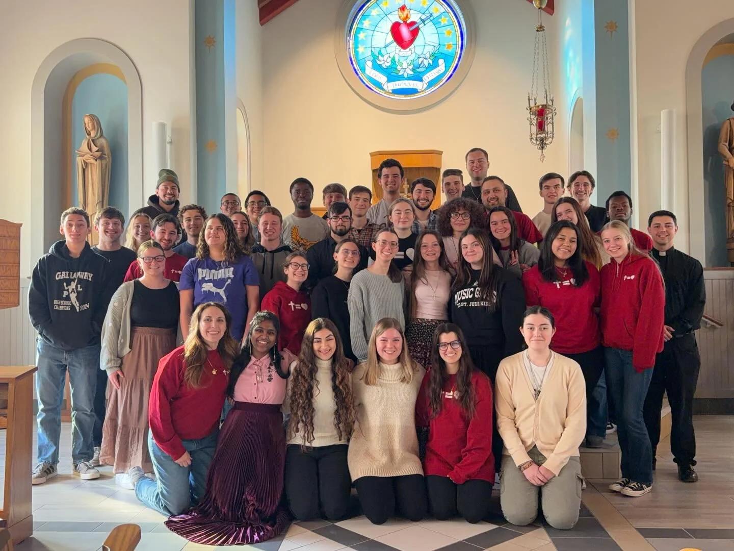 &ldquo; So faith, hope, love remain, these three; but the greatest of these is love.&rdquo; - 1 Corinthians 13:13 

Thank you, Lord for another amazing retreat weekend!

#rowancatholic #rowanuniversity #catholicampusministry #stbridgetuniversityparis
