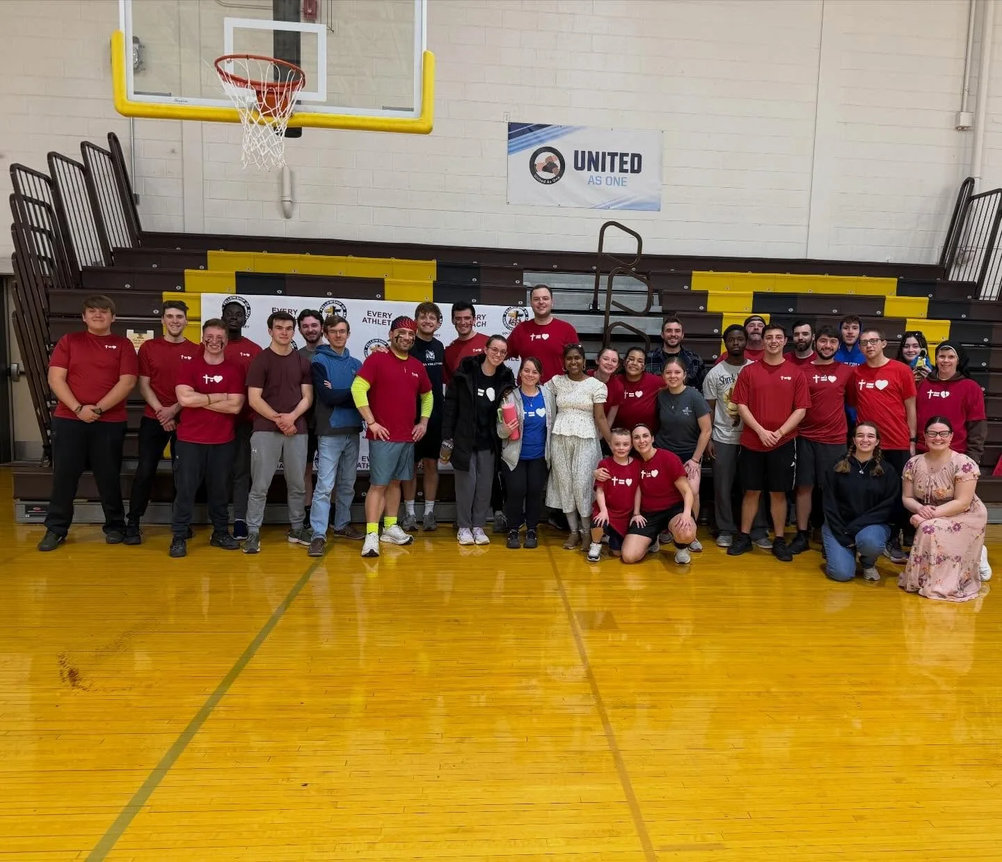 Praise God for an amazing &amp; fun night of volleyball with fellow athletes &amp; Christians! Thank you to @rowanfca_ for organizing such a wonderful event! We were blessed to have 4 teams in the tournament! And even more blessed to hear a wonderful