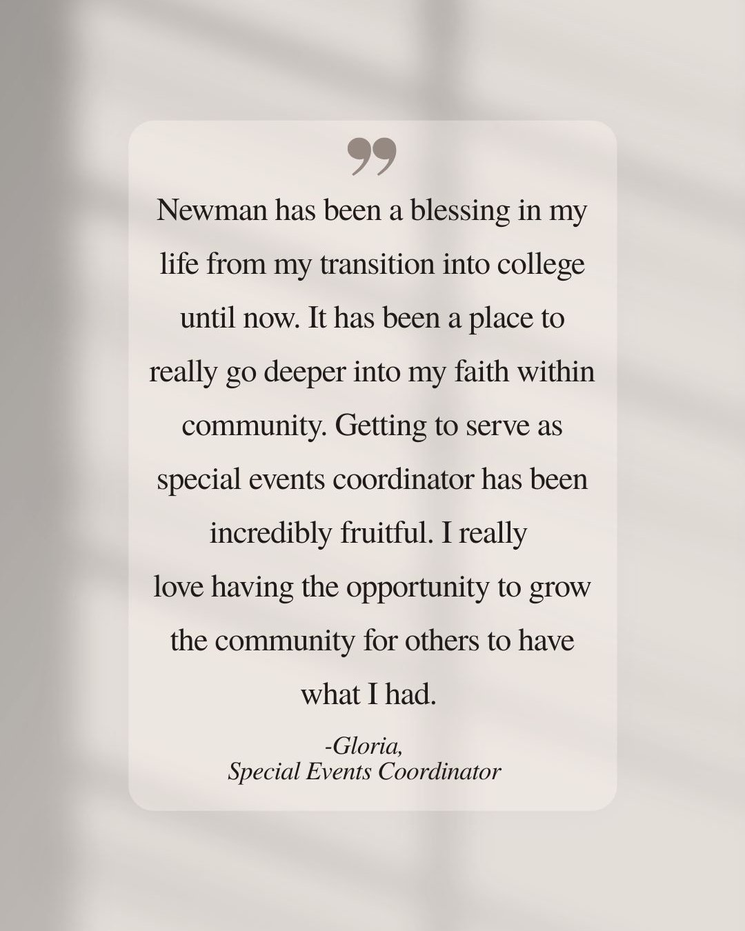 Each Wednesday in Lent we have been sharing Eboard Member&rsquo;s  Journeys of their Faith. ✝️

We finish during Holy Week with quotes from three of our leaders: Gloria, Jimmy &amp; Anthony. 

#rowancatholic #rowanuniversity #catholicampusministry #s
