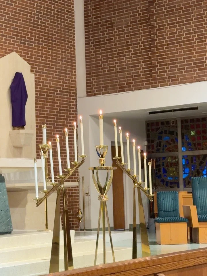 Some of the music from the  beautiful Tenebrae service at St. Bridget Church tonight. 🕯️🙏🏻

#rowancatholic #rowanuniversity #catholicampusministry #stbridgetuniversityparish #holyweek