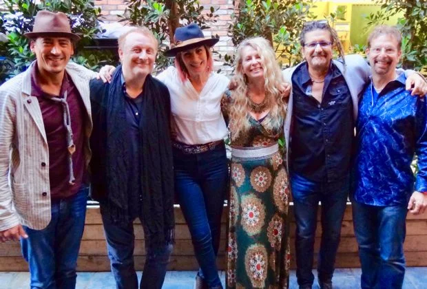 Pictured (l-r): Andrew Keegan, Co-Founder of Full Circle Venice; Michael Mollura, Quincy Coleman, Kimberly Haynes, Joey Lugassy and Vito Gregoli.