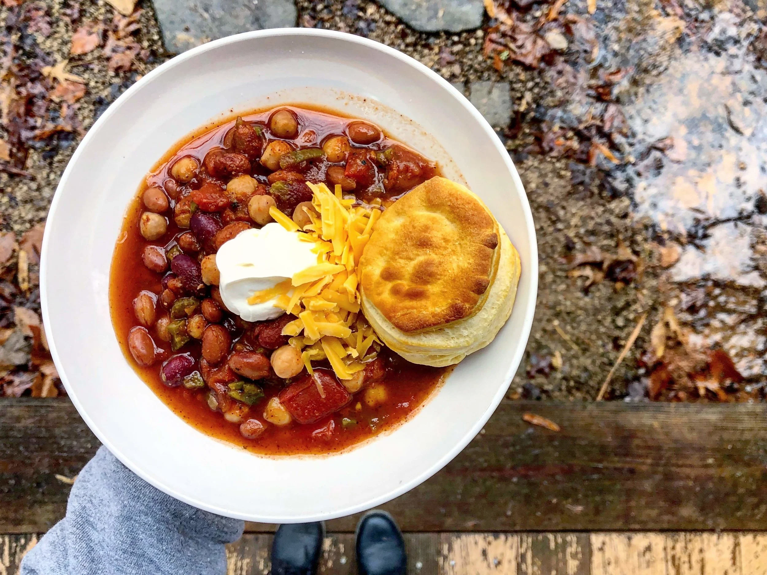Smoked Chickpea Chili