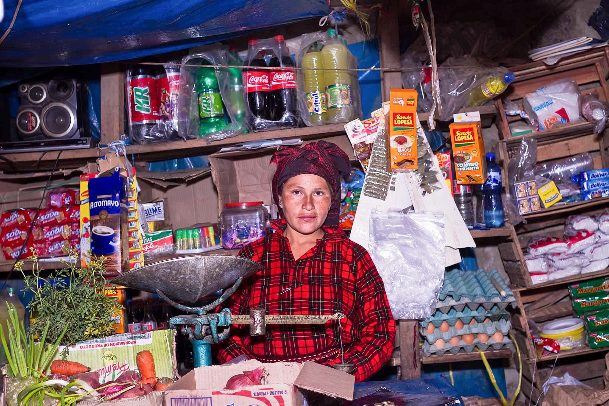  There are a few stores in Tupe.  Doris carries basic food to complement the local harvest. 