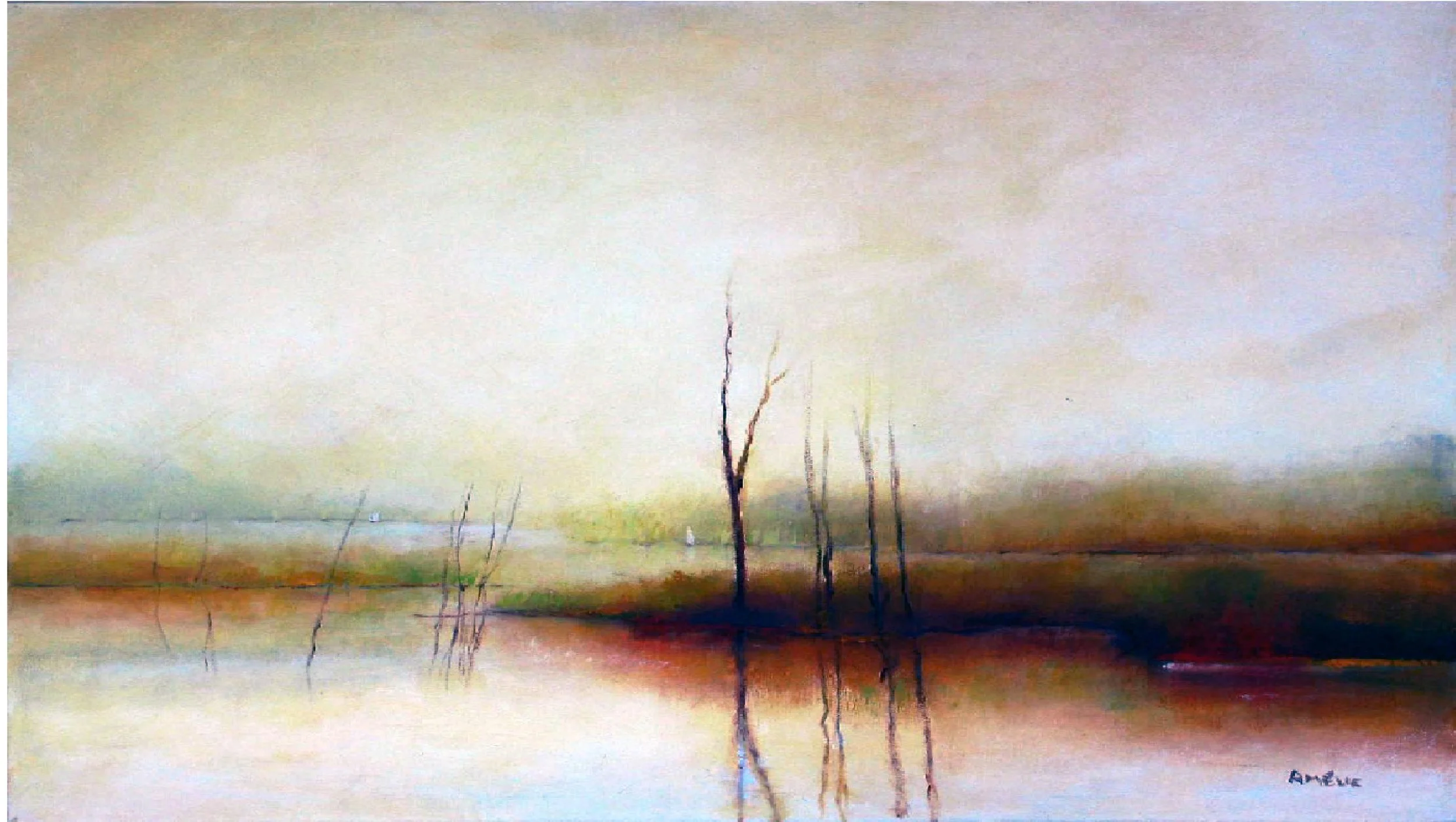 Sailboats in the Distance