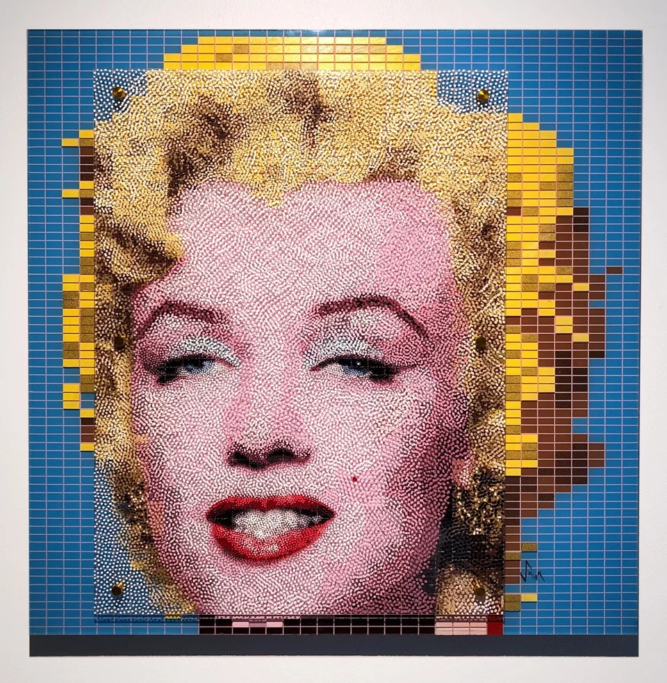 Andy Warhol's Marilyn -Dotted