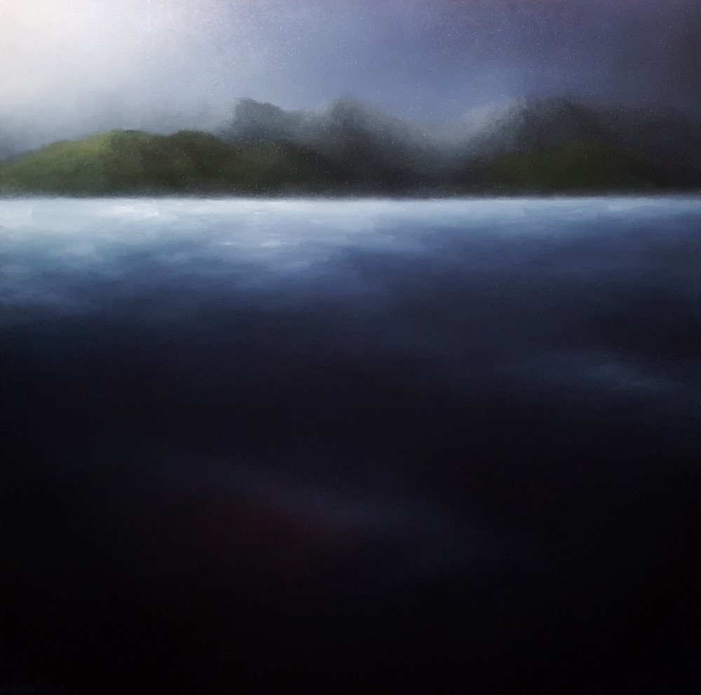   Frailties of a Mind: Riven  36” x 36” 
