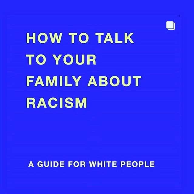 How to talk to your family about racism....
Chats can start with your nearest and dearest 🧡

Short guide via @sinforvictory &amp; @jenerous