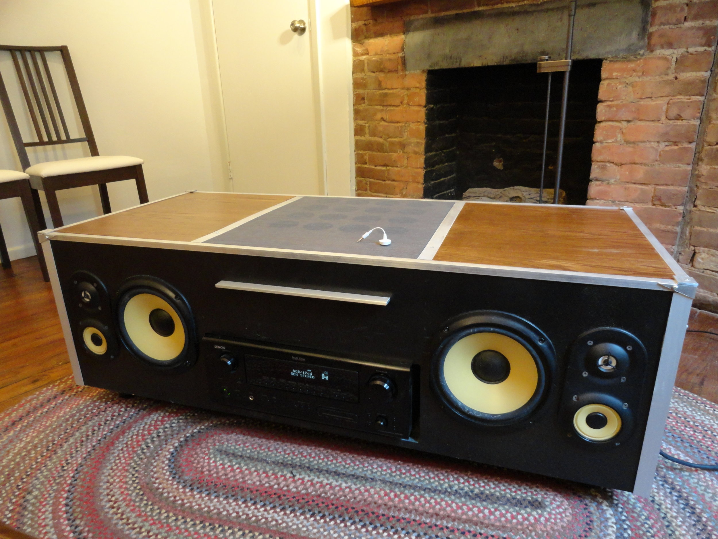 Sound Box: 30 speaker coffee table