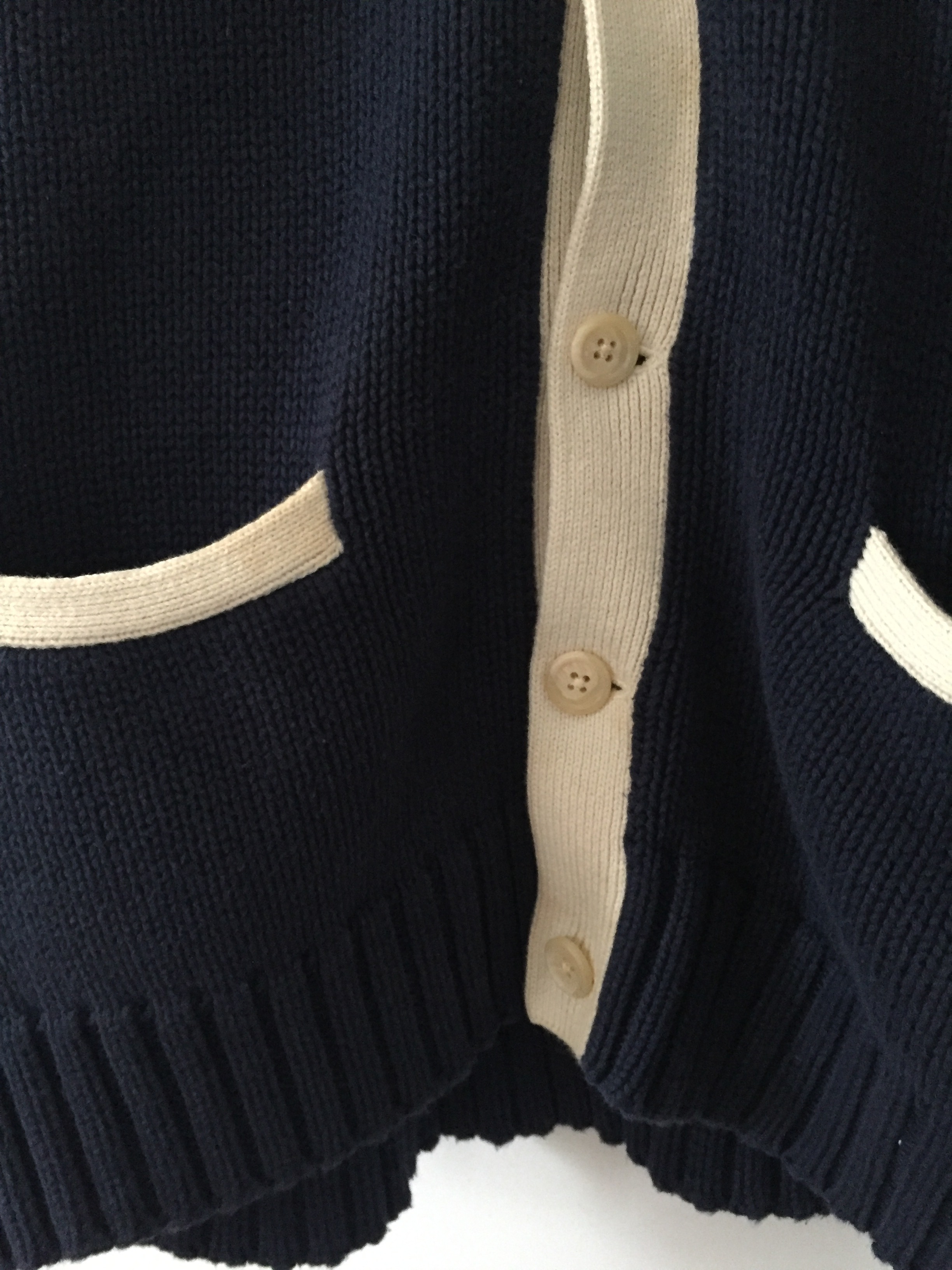 polo letterman cardigan