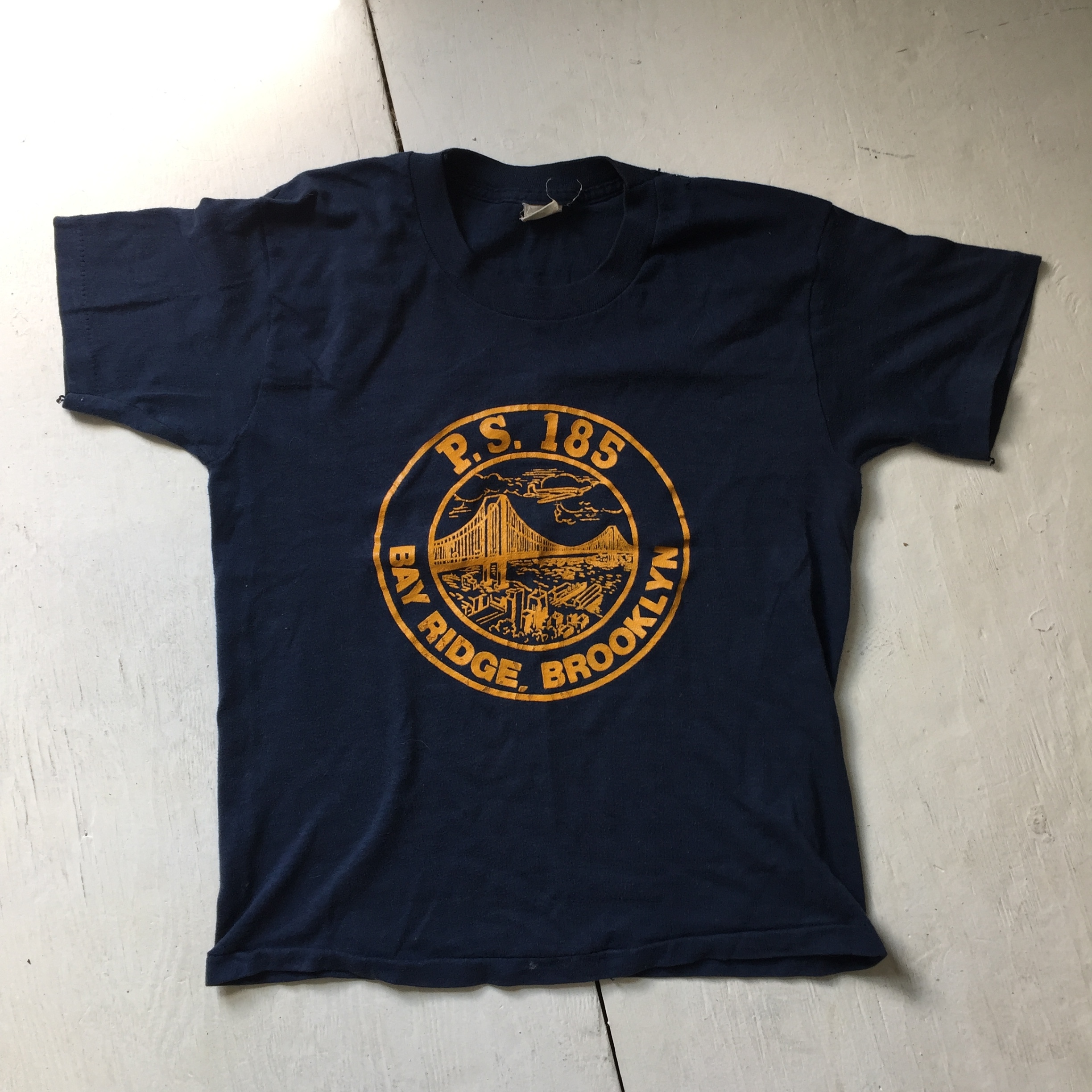 Vintage Bay Ridge Brooklyn PS 185 XXS (Kids 14/16) Tee